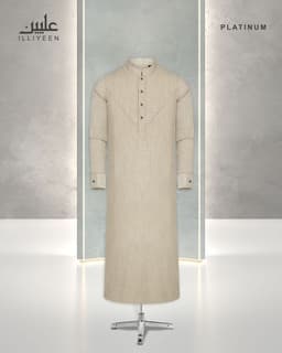 Platinum Saudi Thobe