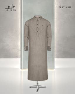 Platinum Saudi Thobe