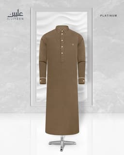 Platinum Saudi Thobe