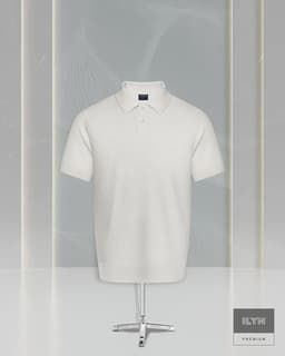 Premium Texture Knitted Polo Shirt