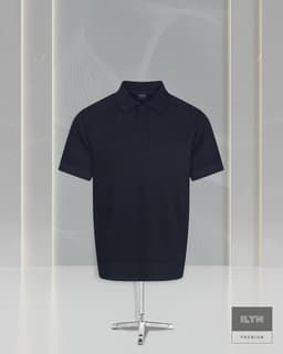 Premium Texture Knitted Polo Shirt