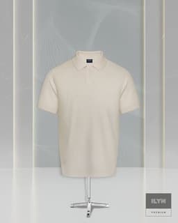 Premium Texture Knitted Polo Shirt