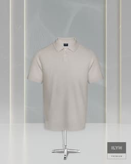 Premium Texture Knitted Polo Shirt