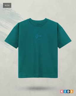 Drop Shoulder Platinum Boys T-Shirt