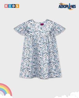 Floral Printed Soft Cotton Dress Floral Printed Soft Cotton Dress