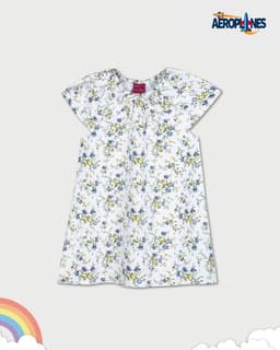 Floral Printed Soft Cotton Dress Floral Printed Soft Cotton Dress