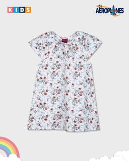 Floral Printed Soft Cotton Dress Floral Printed Soft Cotton Dress