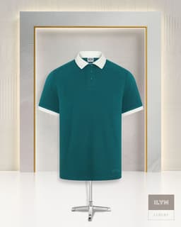 Luxury Washed Polo Shirt Luxury Washed Polo Shirt