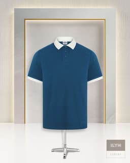 Luxury Washed Polo Shirt Luxury Washed Polo Shirt
