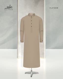 Platinum Saudi Thobe Platinum Saudi Thobe