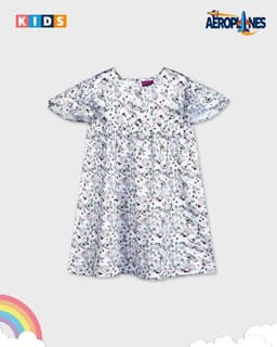 Floral Printed Soft Cotton Dress Floral Printed Soft Cotton Dress