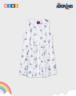 Floral Printed Soft Cotton Dress Floral Printed Soft Cotton Dress