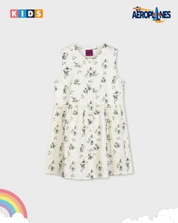 Floral Printed Soft Cotton Dress Floral Printed Soft Cotton Dress